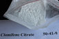 Legal Oral Muscle Building Anti Estrogen Steroids Clomifene Citrate Powder Source 50-41-9 supplier