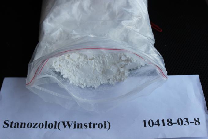 Safely Oral Winstrol / Stanozolol Raw Steroid Powders For Muscle Growth CAS 10418-03-8