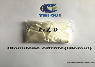 China CAS 50-41-9 Raw Steroid Powders Clomifene Citrate / Clomid Receptor Modulators Anti Estrogen supplier