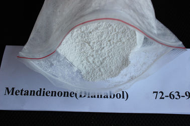 China Muscle Gain White Oral Dianabol / Dbol Raw Powders CAS 72-63-9 supplier