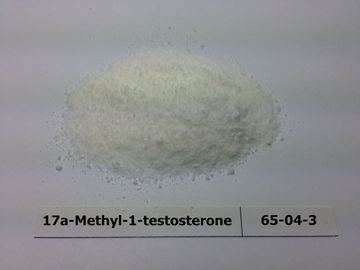 China Healthy 17a-Methyl-1-testosterone Steroids / Testosterone Steroid Hormone For Male Muscle Building CAS 65-04-3 supplier