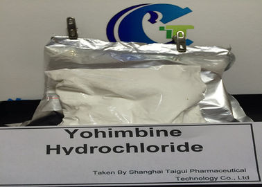 China Yohimbine Hydrochloride / Aphrodine For Men , Impotence Treatment 65-19-0 supplier