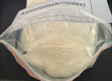 China Crystalline Anti Estrogen Steroids Anastrozole / Arimidex CAS NO 120511-73-1 supplier